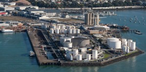 Mobil tank farm by Richard Robinson