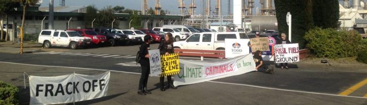 Kapuni Ballance urea plant protest