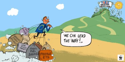 ETS cartoon_eu_and_paris_agreement_with_wwf_logo